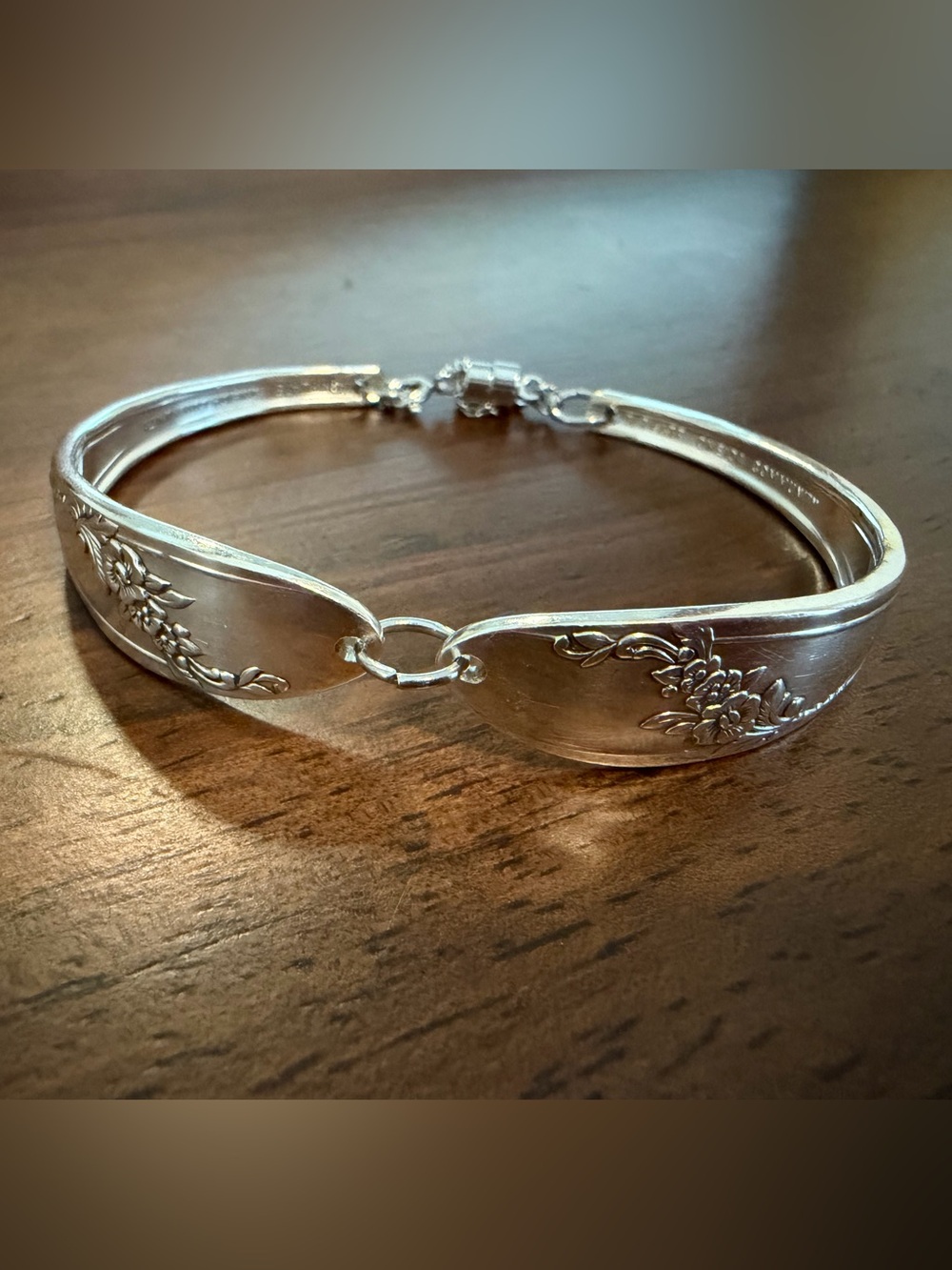 Queen Bess Silverware Bracelet (Medium/Large)
